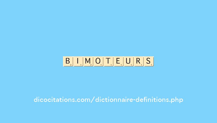 bimoteurs bimoteurs