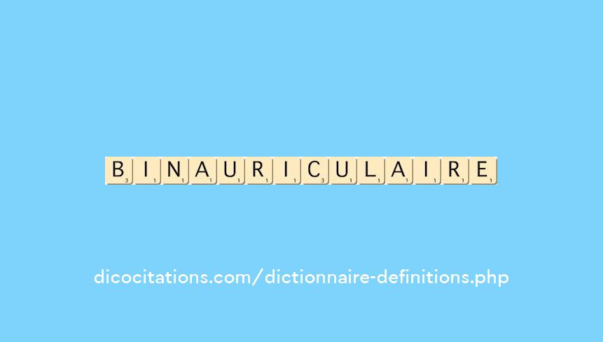 binauriculaire