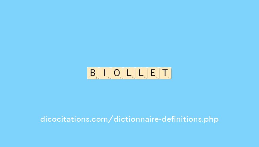 biollet
