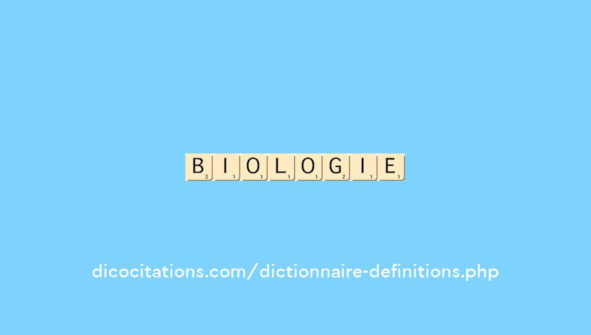 biologie biologie