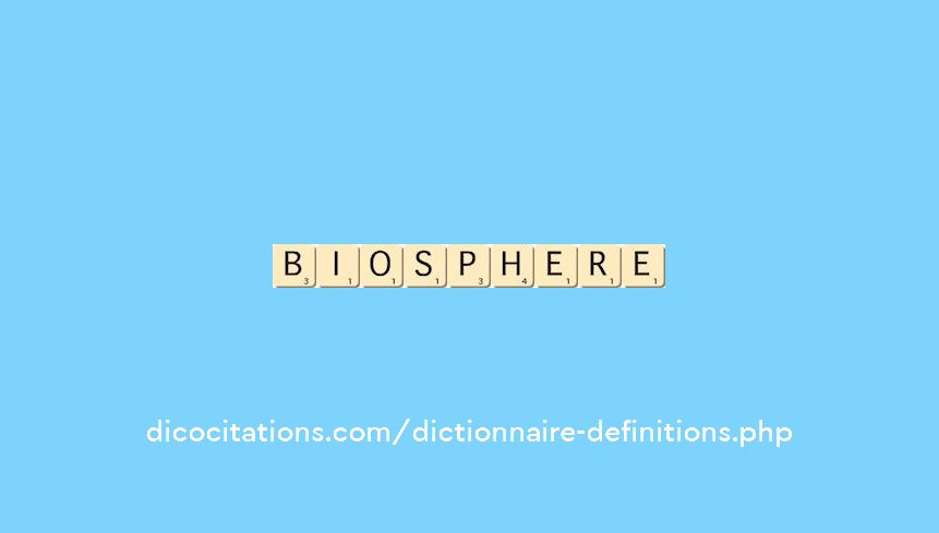 biosphere biosphere