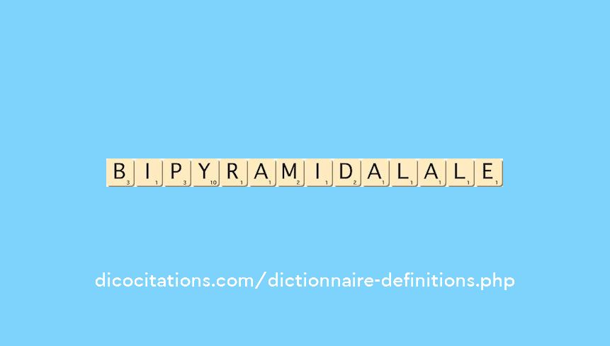 bipyramidal--ale