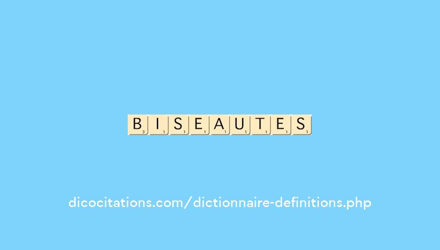biseautes biseautes