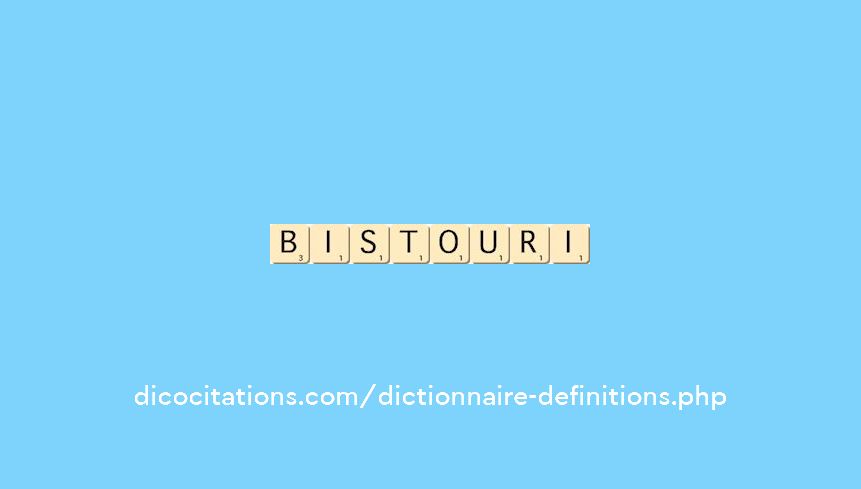 bistouri bistouri