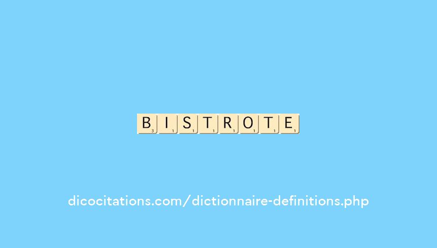 bistrote bistrote