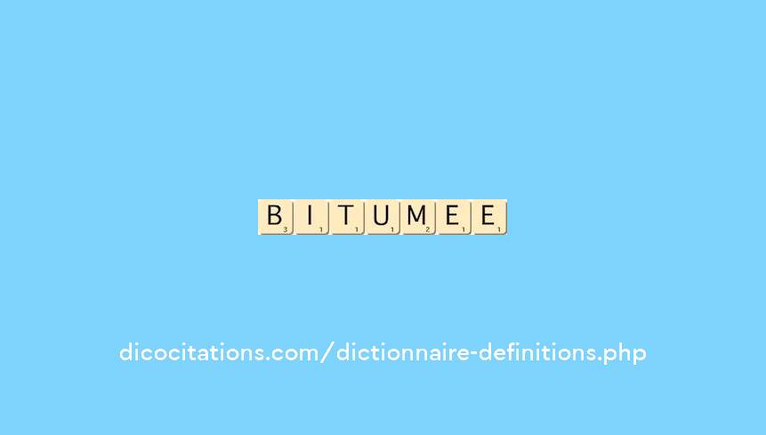bitumee bitumee