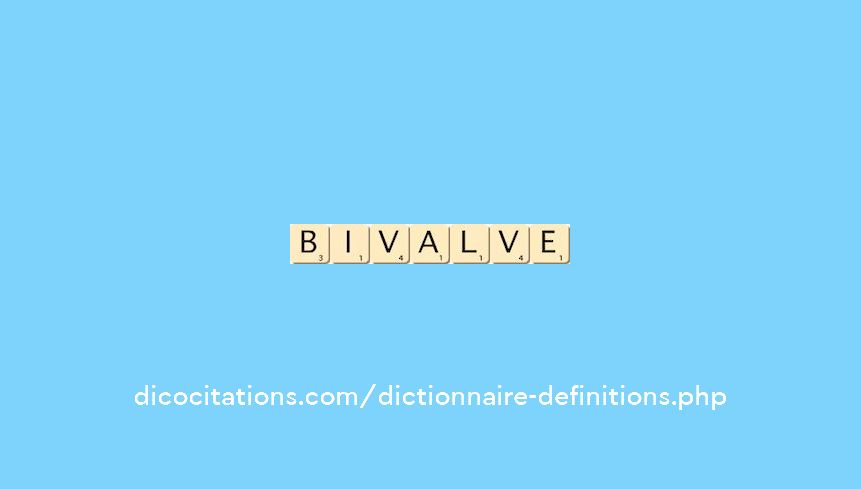 bivalve bivalve