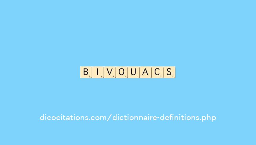bivouacs
