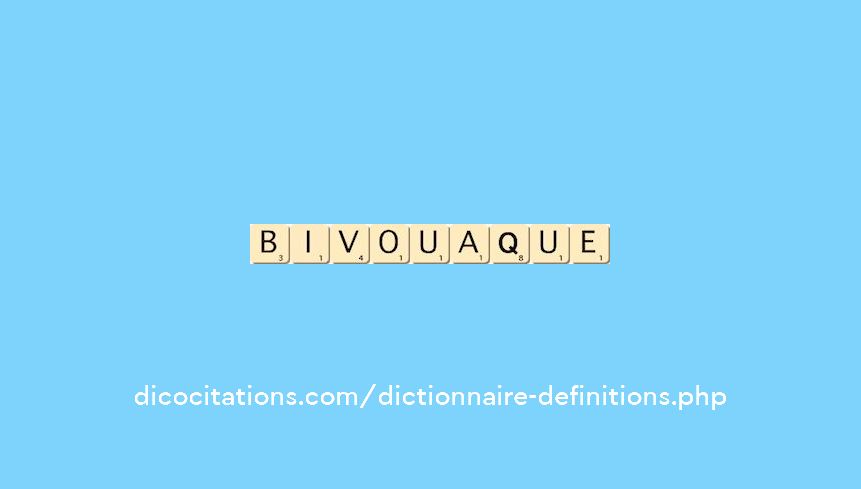 bivouaque bivouaque