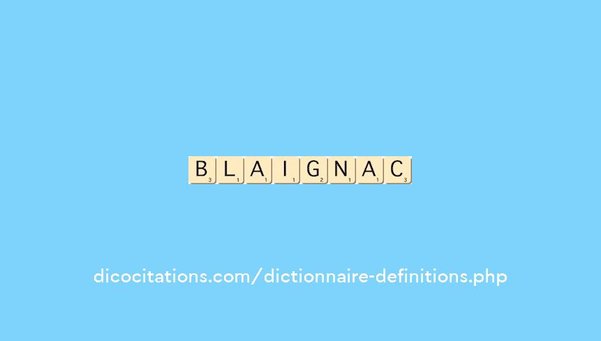 blaignac