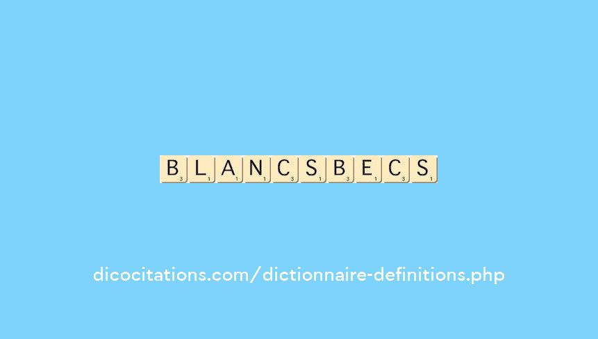 blancs-becs blancs-becs