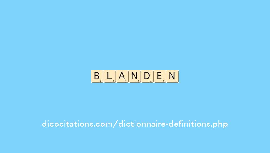 blanden