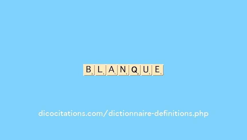 blanque