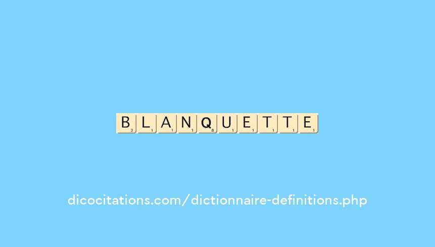 blanquette