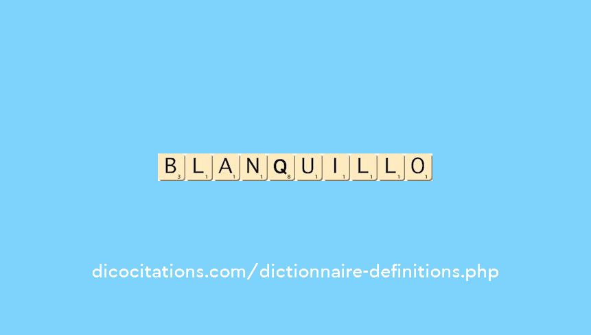 blanquillo