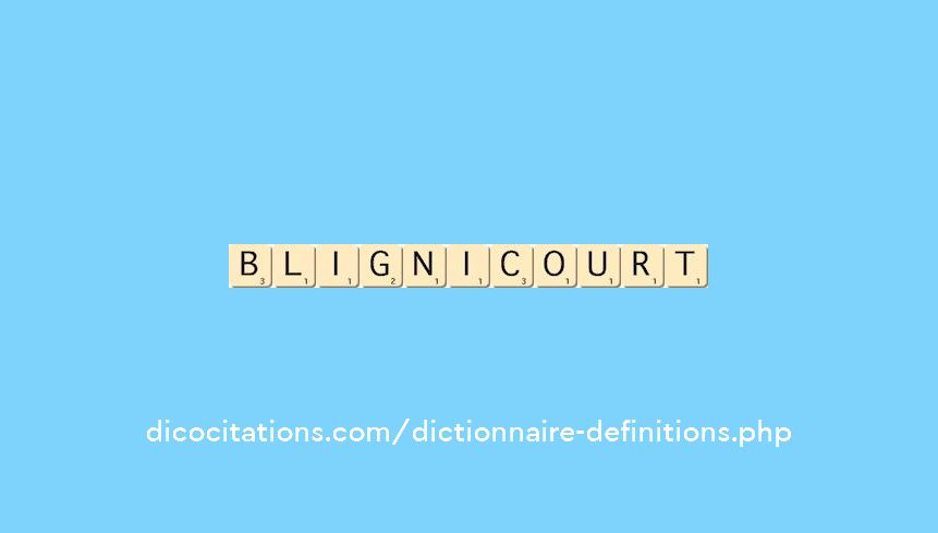 blignicourt