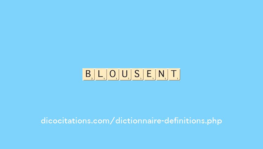 blousent blousent