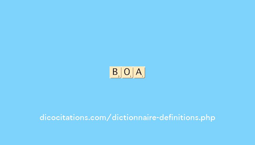 boa