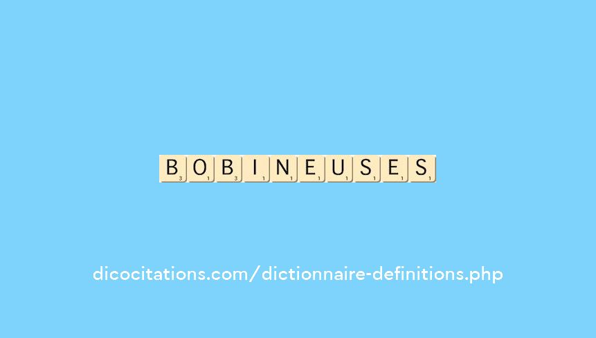 bobineuses bobineuses