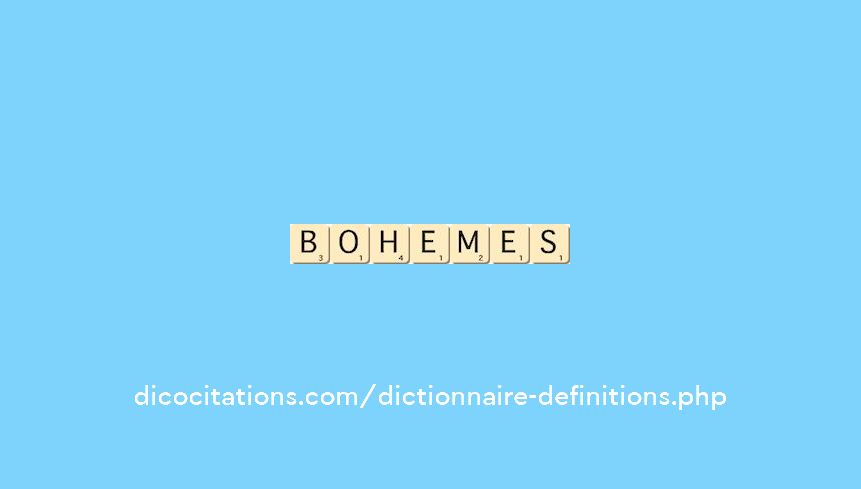 bohemes bohemes