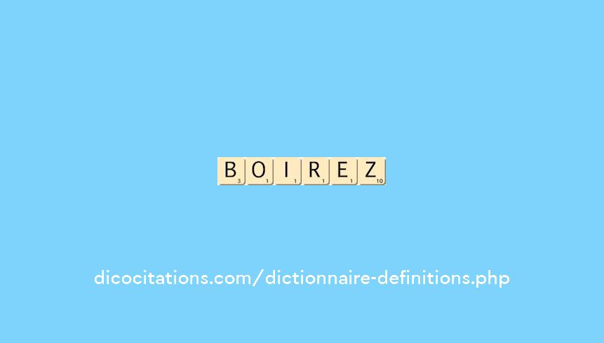 boirez boirez