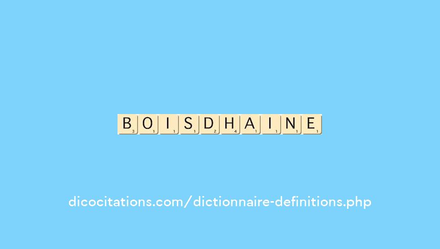 bois-d-haine bois-d-haine