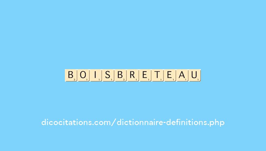 boisbreteau