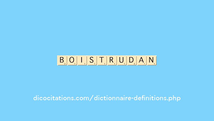 boistrudan boistrudan