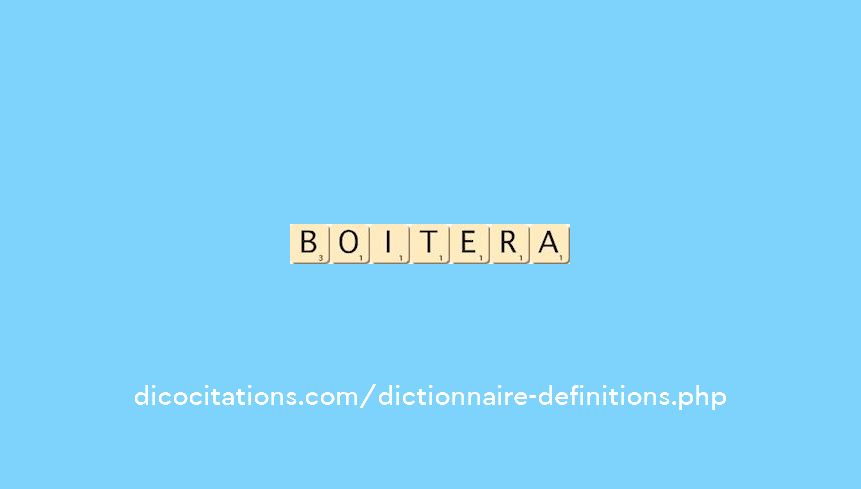boitera boitera