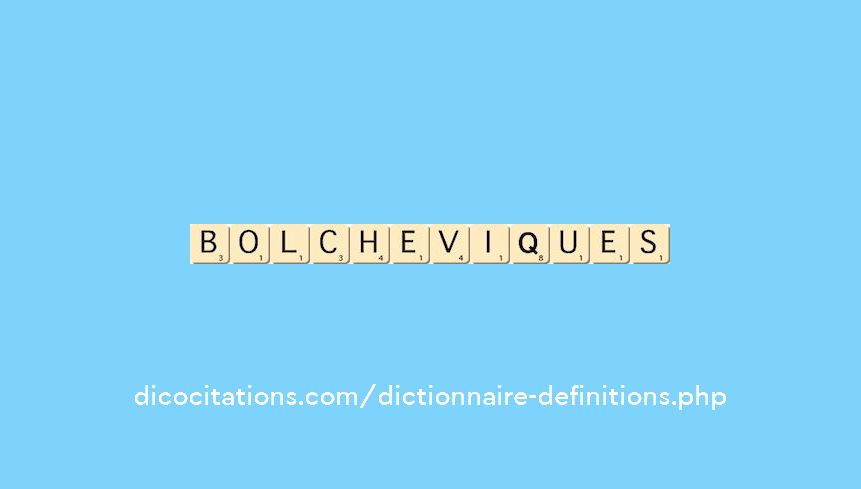 bolcheviques bolcheviques