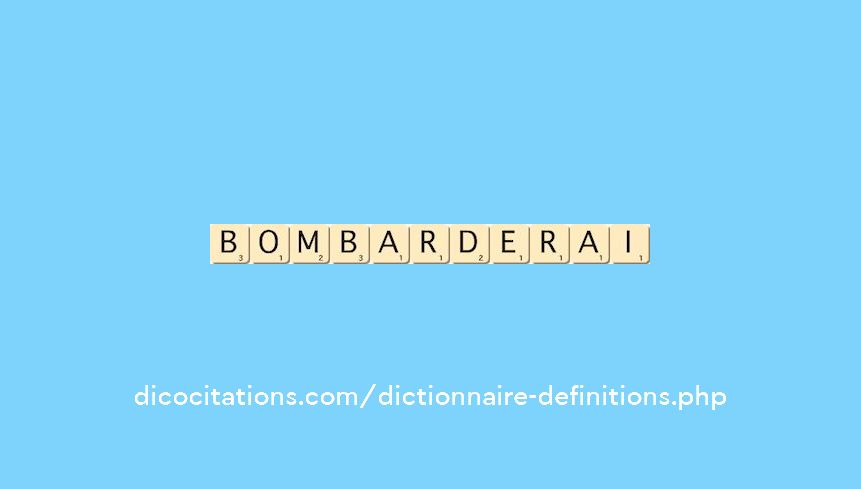 bombarderai bombarderai