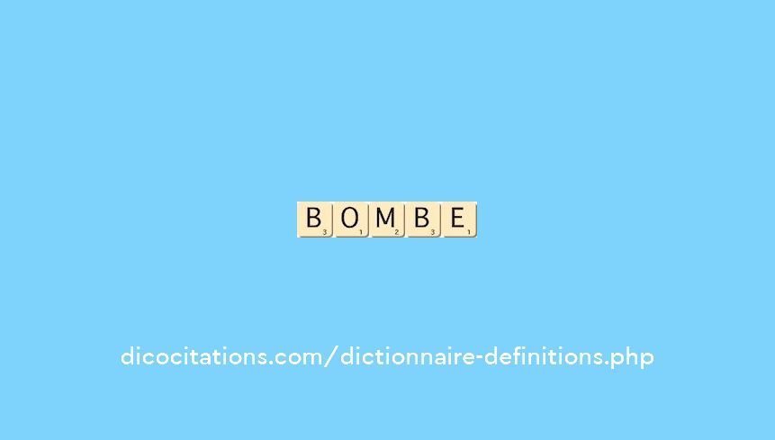 bombe bombe