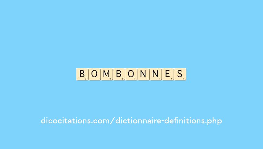 bombonnes