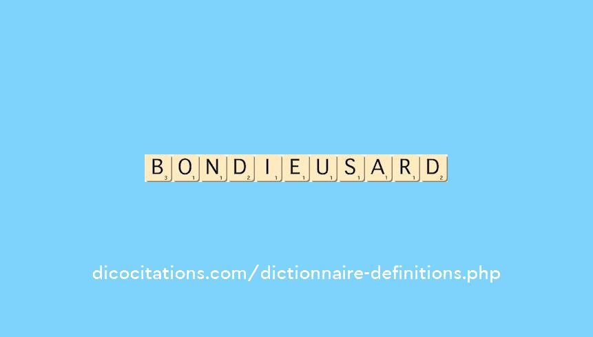 bondieusard bondieusard