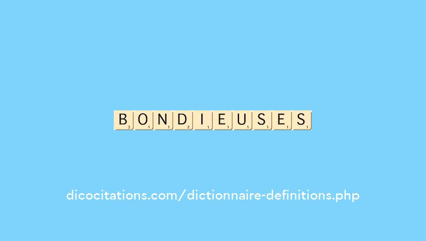 bondieuses bondieuses