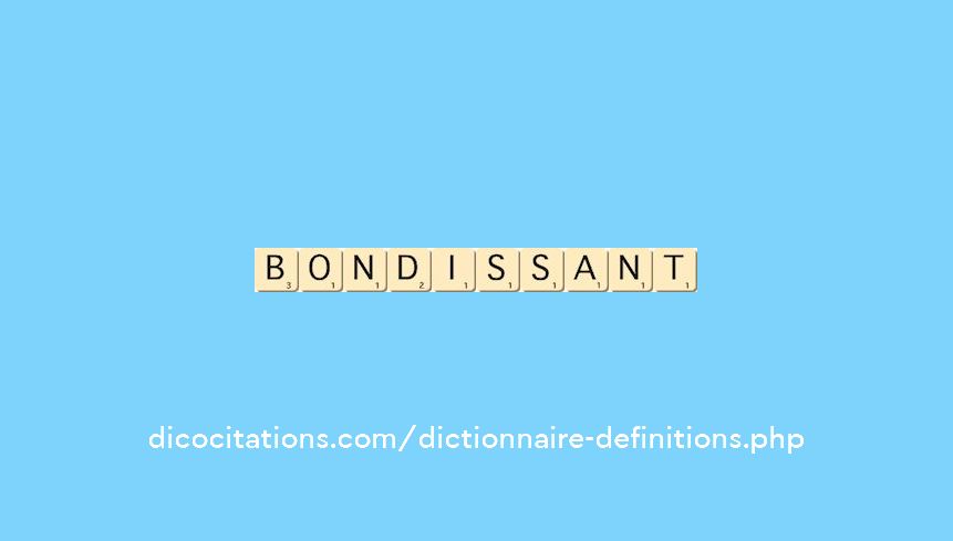 bondissant