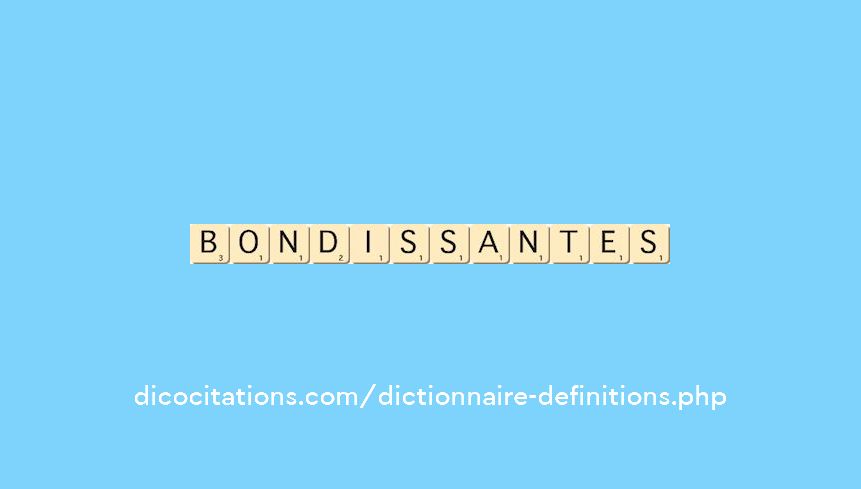 bondissantes