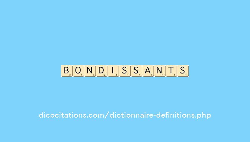 bondissants