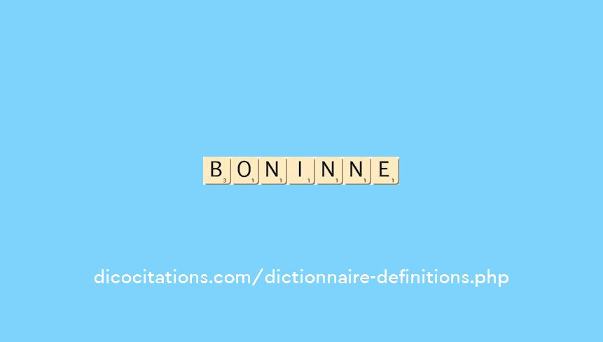boninne