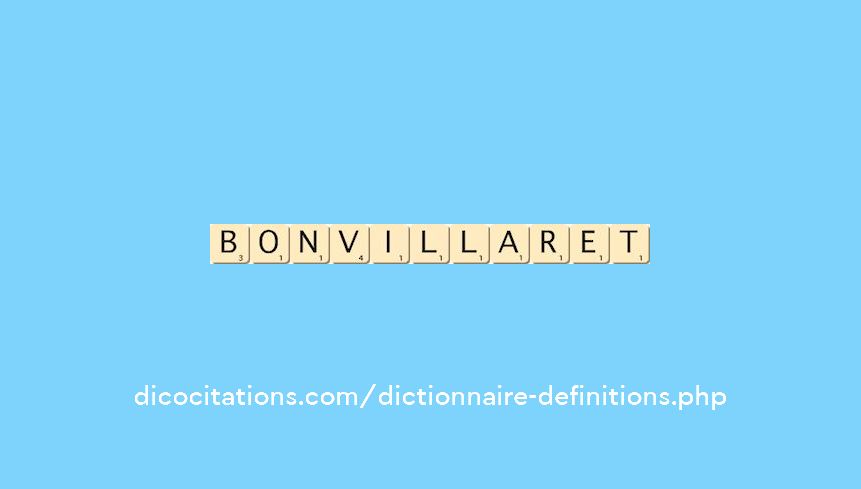 bonvillaret