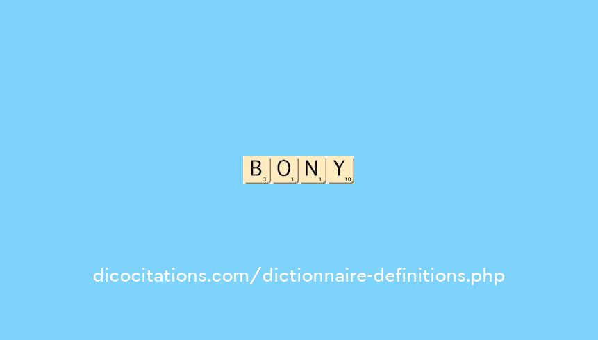bony