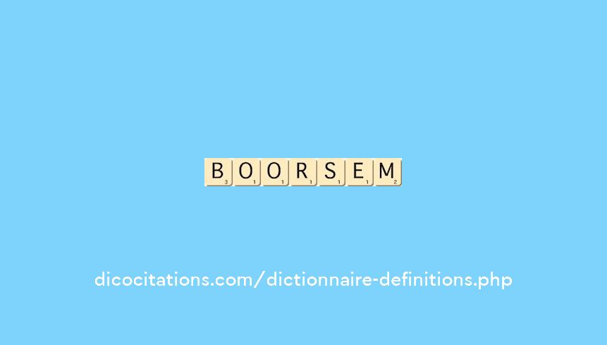 boorsem boorsem
