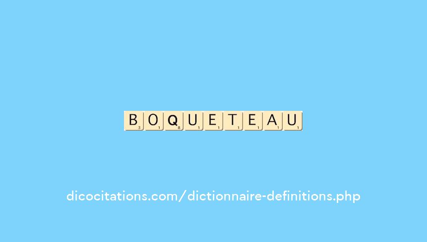 boqueteau