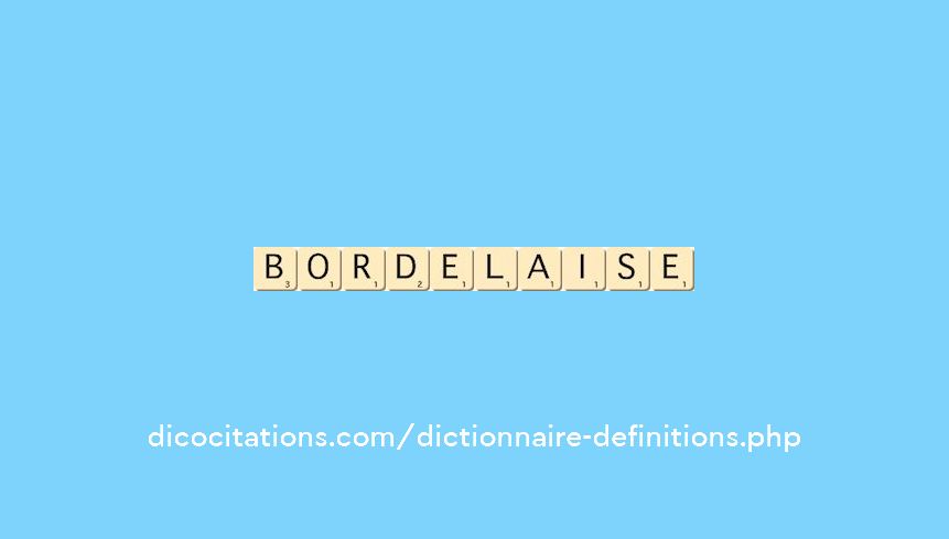 bordelaise bordelaise