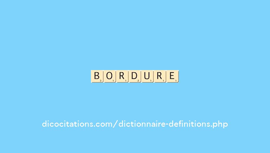 bordure