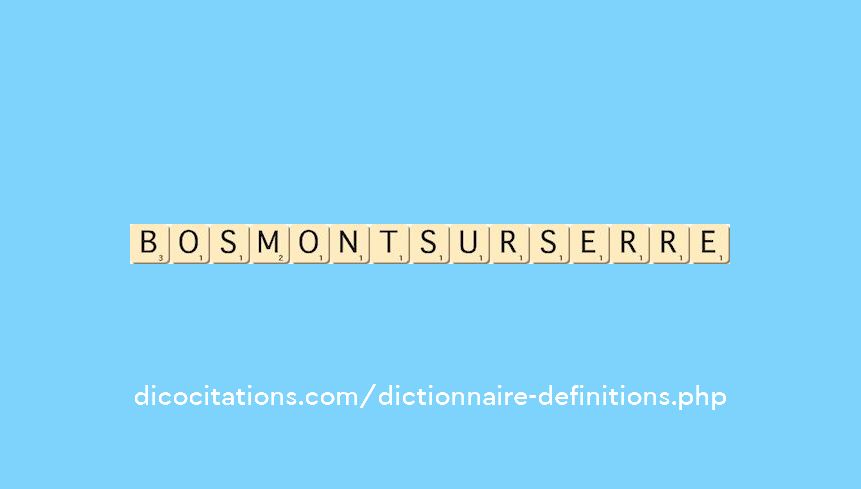 bosmont-sur-serre