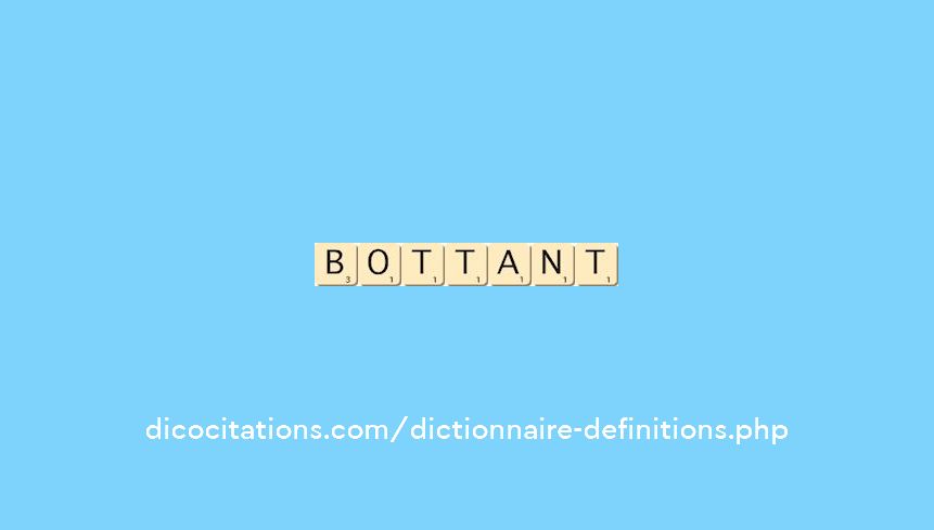 bottant bottant