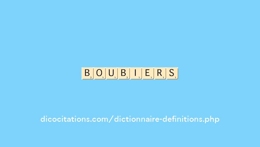 boubiers