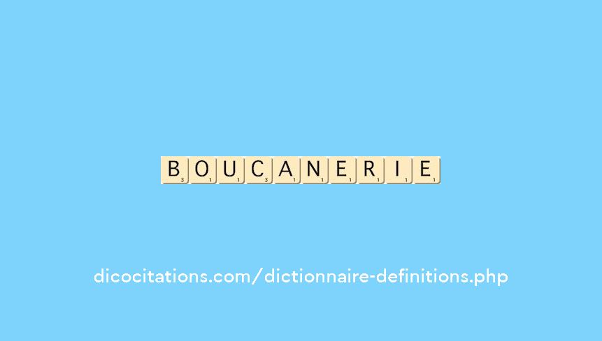 boucanerie