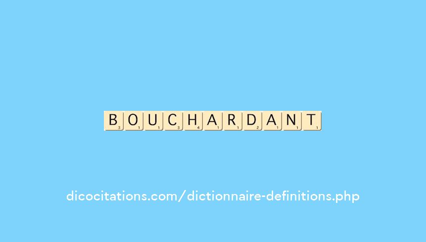 bouchardant bouchardant